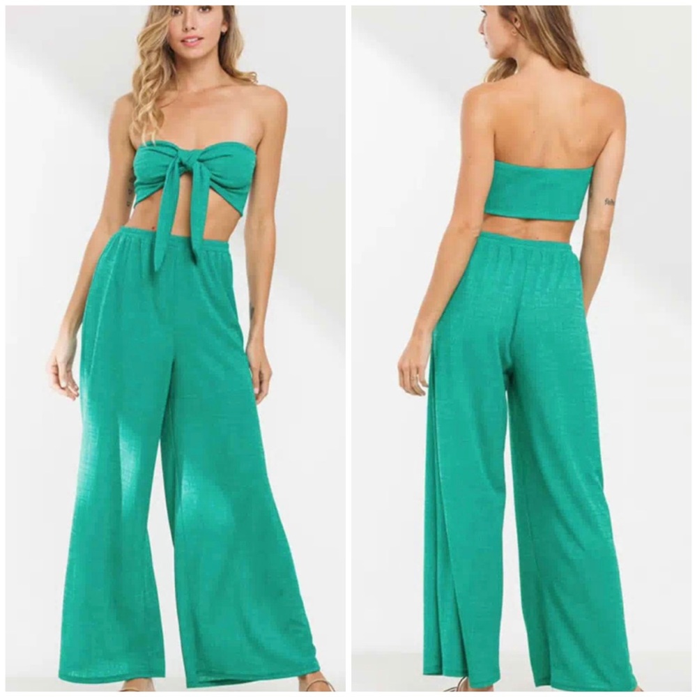 #33 Tube top and pants set